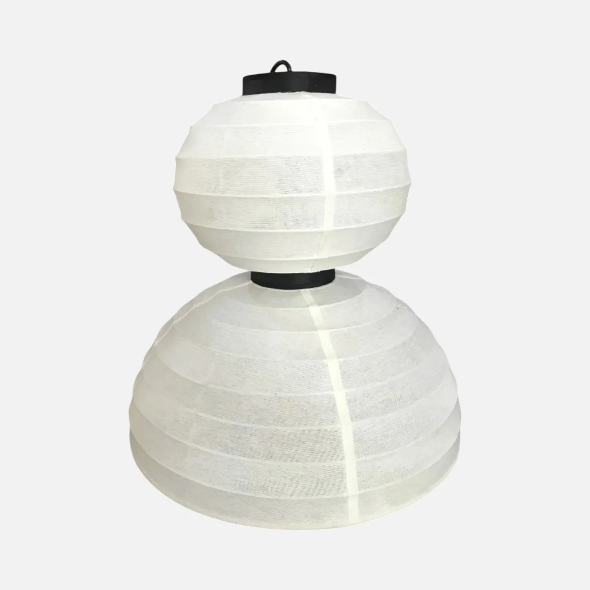 Chụp đèn tròn trắng lồng sáng versatile kết hợp mọi phong cách nội thất